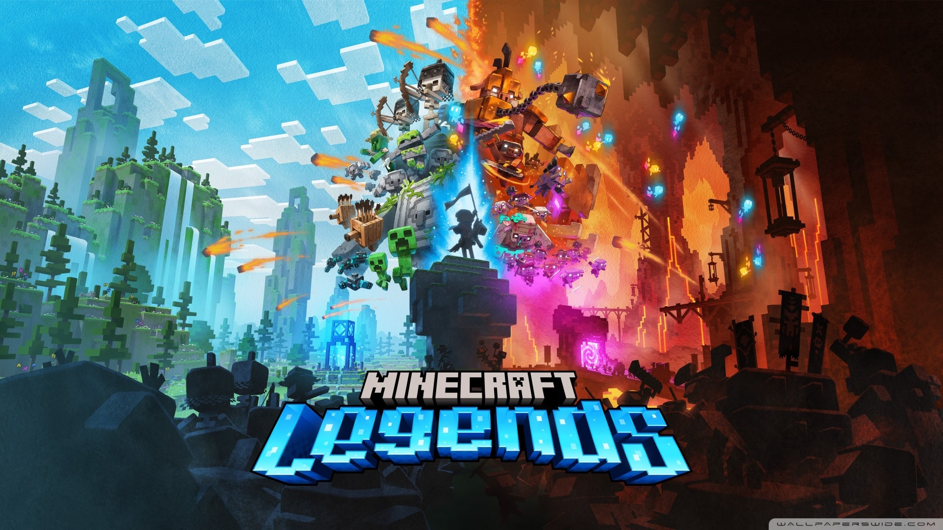 تغییرات و نوآوری‌های نسخه جدید بازی Minecraft Legends را کشف کنید